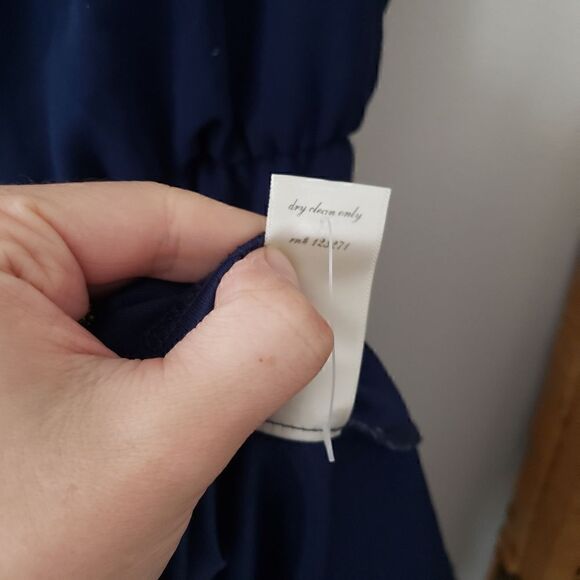 Miami Blue Halter Dress Chiffon S - Picture 7 of 7